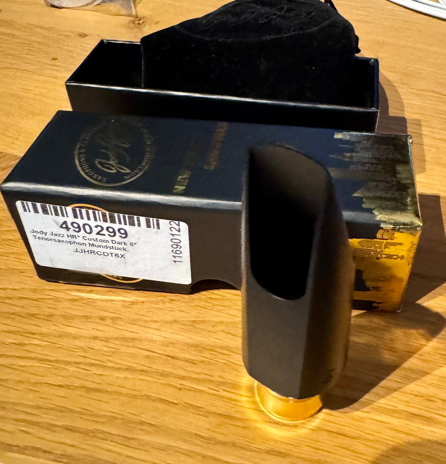 Mondstuk sax bec Jody Jazz Tenor HR* Custom Dark 6*, Musique & Instruments, Instruments à vent | Saxophones, Enlèvement, Comme neuf