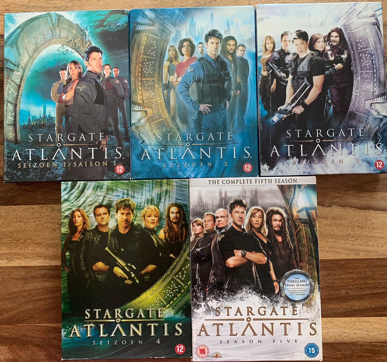 Stargate Atlantis, Cd's en Dvd's, Nederlands, Zo goed als nieuw, Complete serie, Ophalen of Verzenden