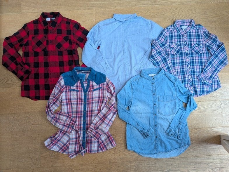 chemise fille - taille 152 (12 ans), Enlèvement, Utilisé, Fille