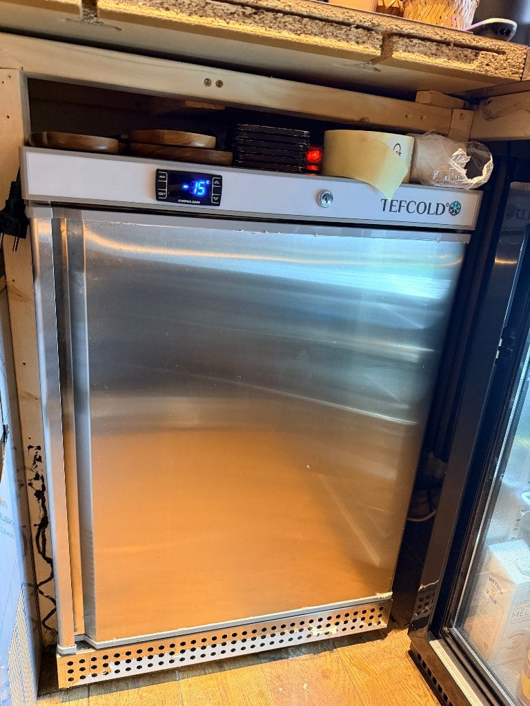 Tefxold Diepvries, Ophalen, Diepvries