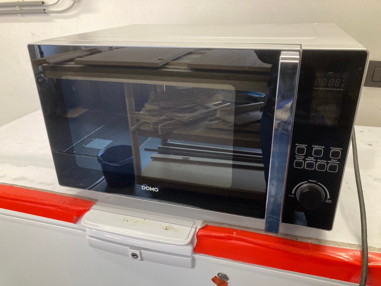 Combi oven, Elektronische apparatuur, Microgolfovens, Ophalen, Zo goed als nieuw, Draaiplateau, Vrijstaand