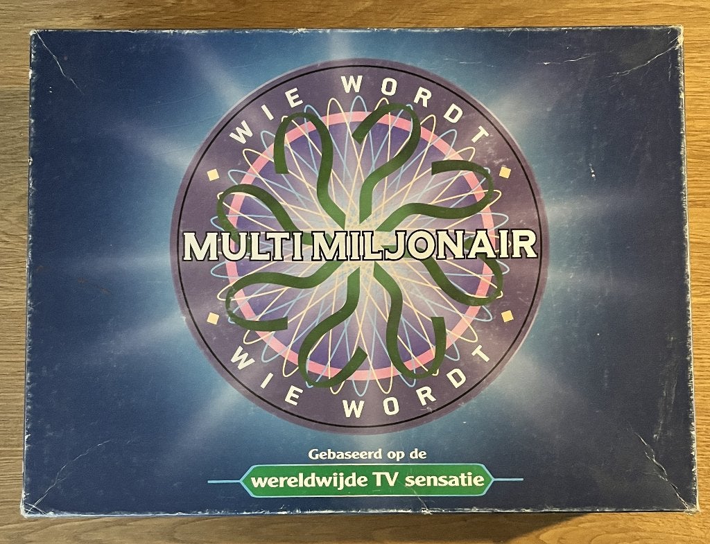 Wie wordt multimiljonair? (2000) Spel, 1 ou 2 joueurs, Enlèvement ou Envoi, Comme neuf, Jumbo