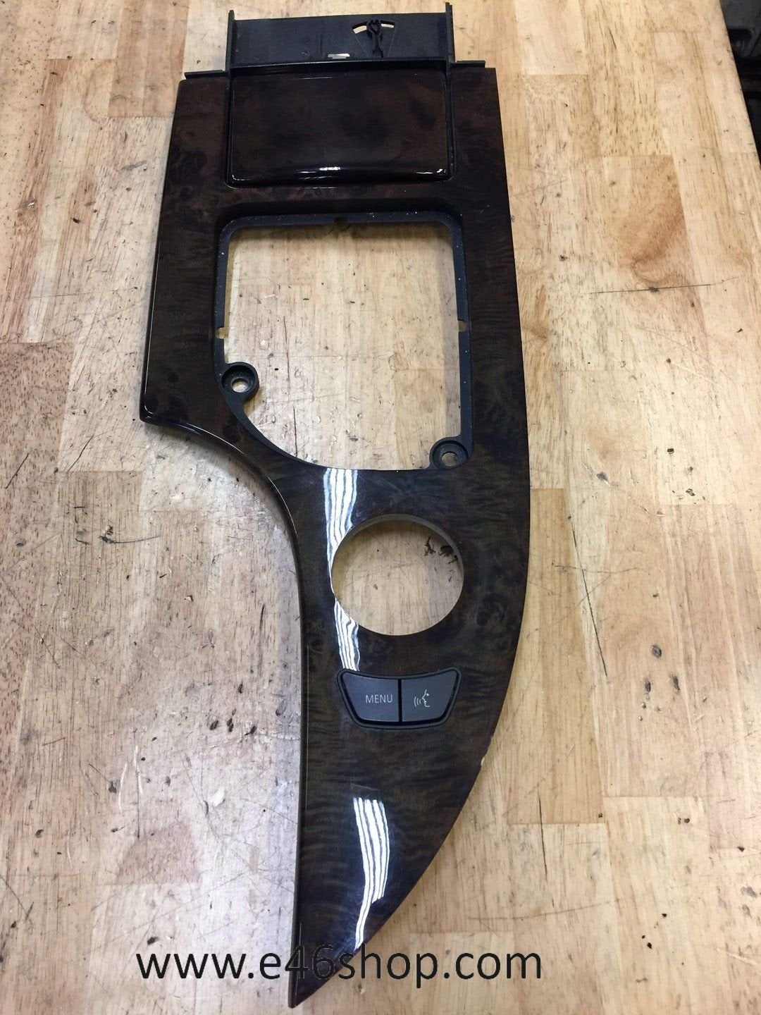 Middenconsole lijst donker hout BMW E60 E61 oe 7059919, Auto-onderdelen, Gebruikt, -, -, Ophalen of Verzenden