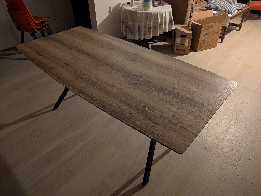 eettafel, Huis en Inrichting, Ophalen, Gebruikt, 50 tot 100 cm, Vijf personen of meer