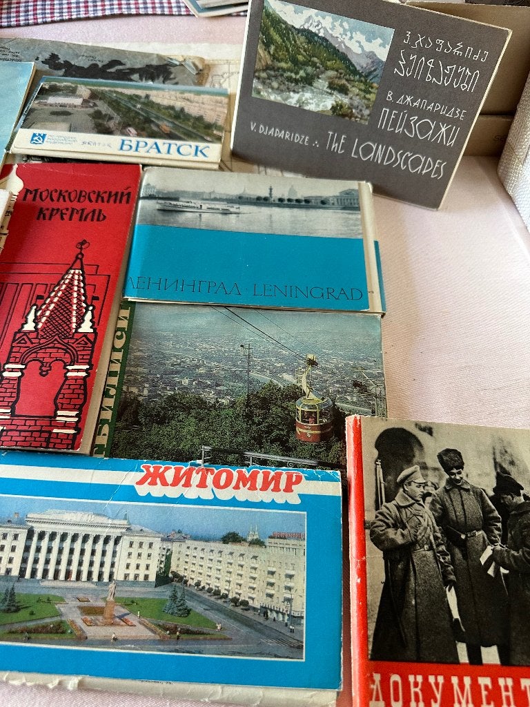 Vieilles cartes postales union soviétique, Collections, Enlèvement ou Envoi, 1980 à nos jours, Non affranchie, Autres thèmes