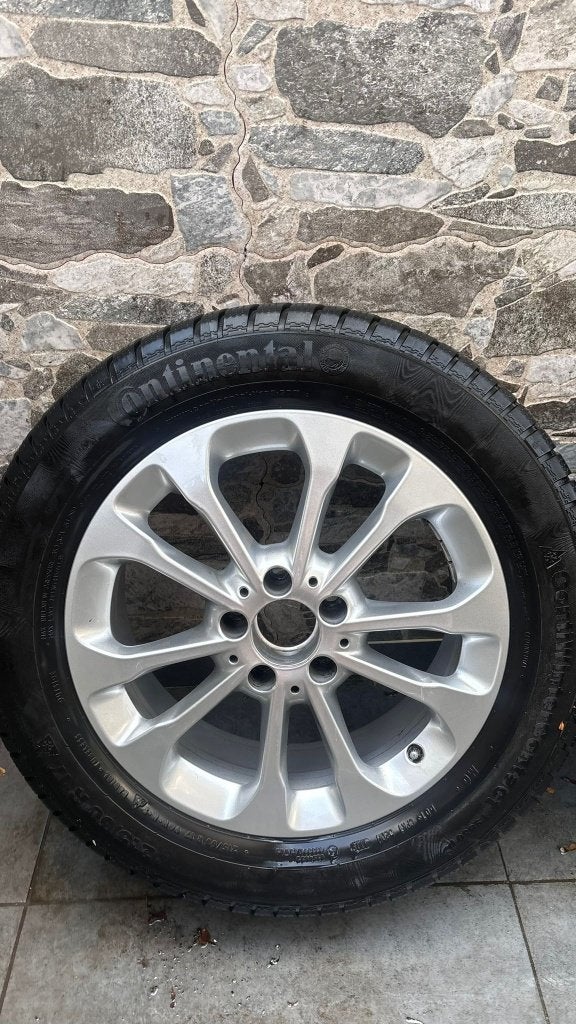 Jantes mercedes  avec pneus hiver  a b cla gla .., Enlèvement, Utilisé, Hummer