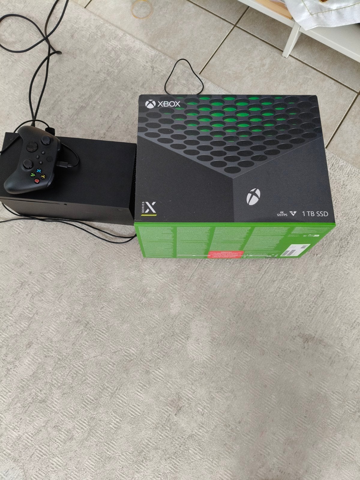 XBOX series X met controller en doos, Ophalen of Verzenden, Xbox Series X