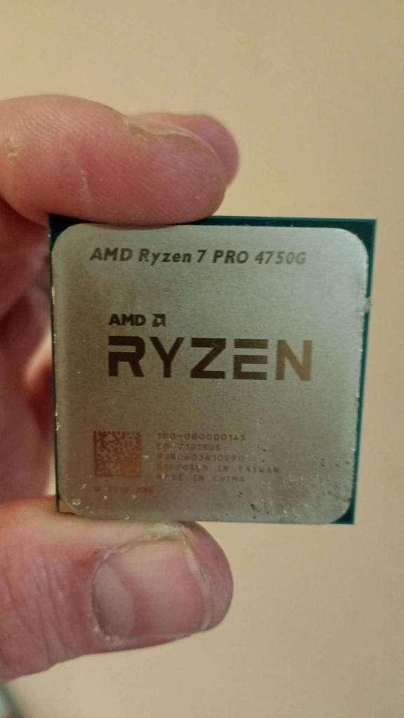 AMD ryzen pro 4750G, Enlèvement, Utilisé, AMD Ryzen 7