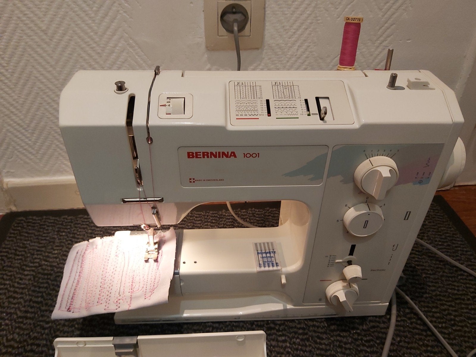Bernina 1001 machine à coudre, Enlèvement ou Envoi, Machine à coudre, Bernina