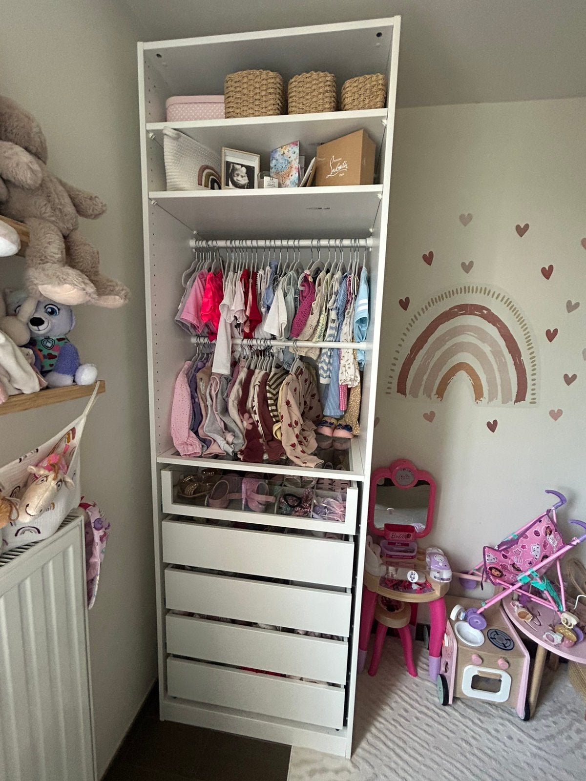 Dressing/Armoir pax ikea 75x58x236 cm, Enlèvement, Comme neuf, Armoire