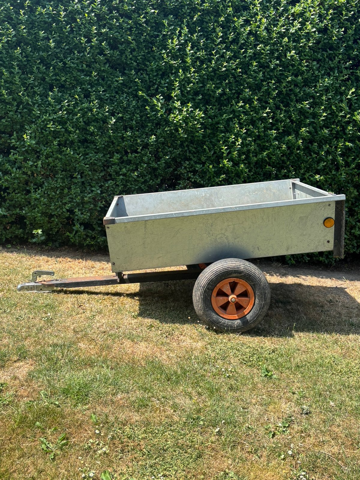 Kleine, handige aanhangwagen, Ophalen, Gebruikt