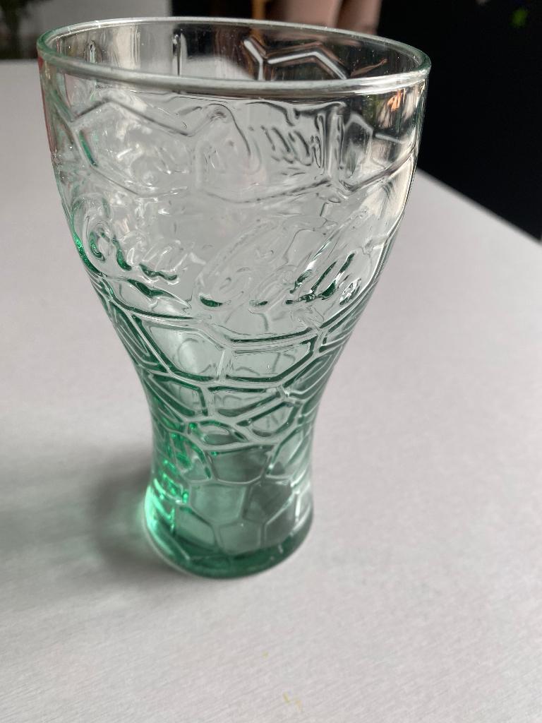 Verre à Coca Cola, Enlèvement ou Envoi, Utilisé, Verre à soda