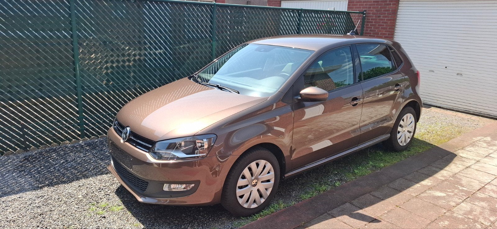 Volkswagen Polo 2014 - 4.624km, Autos, Euro 5, Achat, Beige, Boîte manuelle