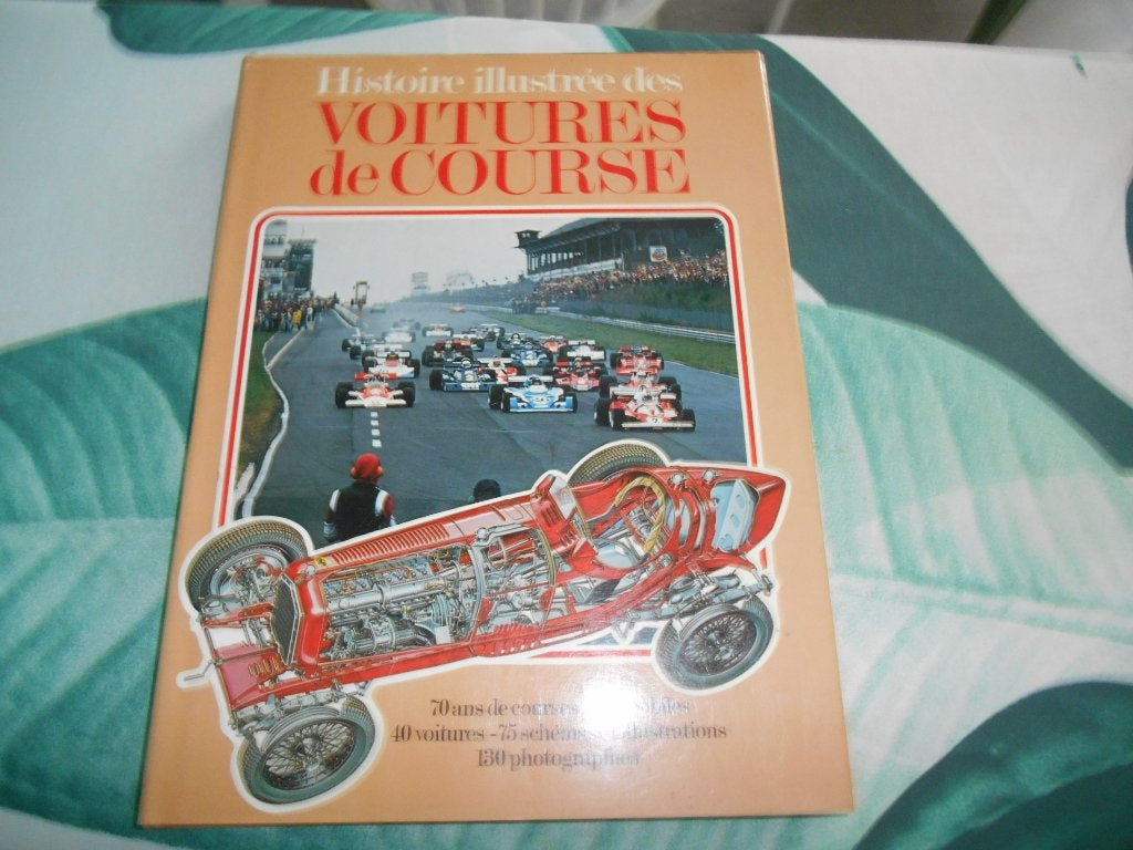 histoire voitures de course  160 pages, Enlèvement ou Envoi, Utilisé
