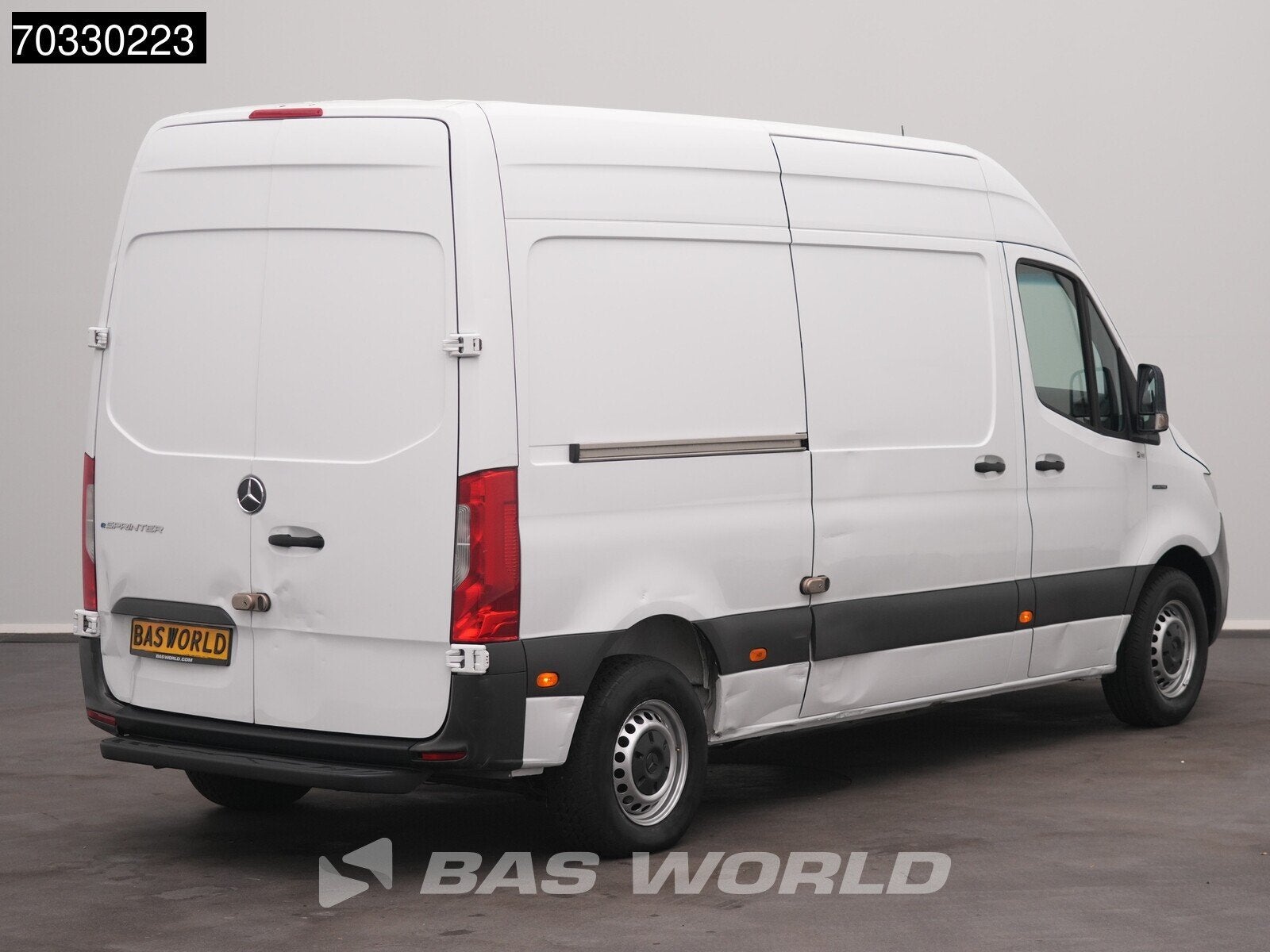 Mercedes eSprinter 312 L2H2 100% Elektrisch 55kWh 145km WLTP, Auto's, Automaat, Stof, Gebruikt, Euro 6