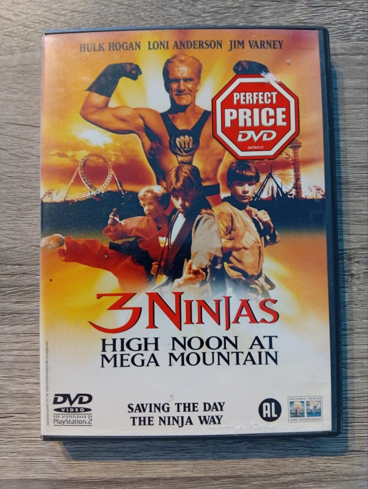 3 ninjas, comédie d'action, Hulk Hogan, Comédie d'action, Enlèvement ou Envoi, Matériel bonus, Tous les âges