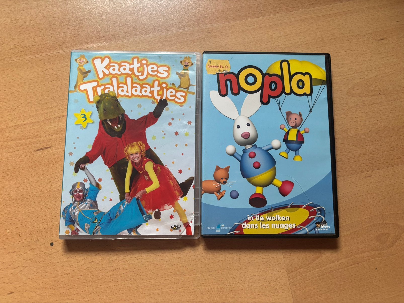 2 dvd’s Kaatje en Hopla, Verzenden, Gebruikt