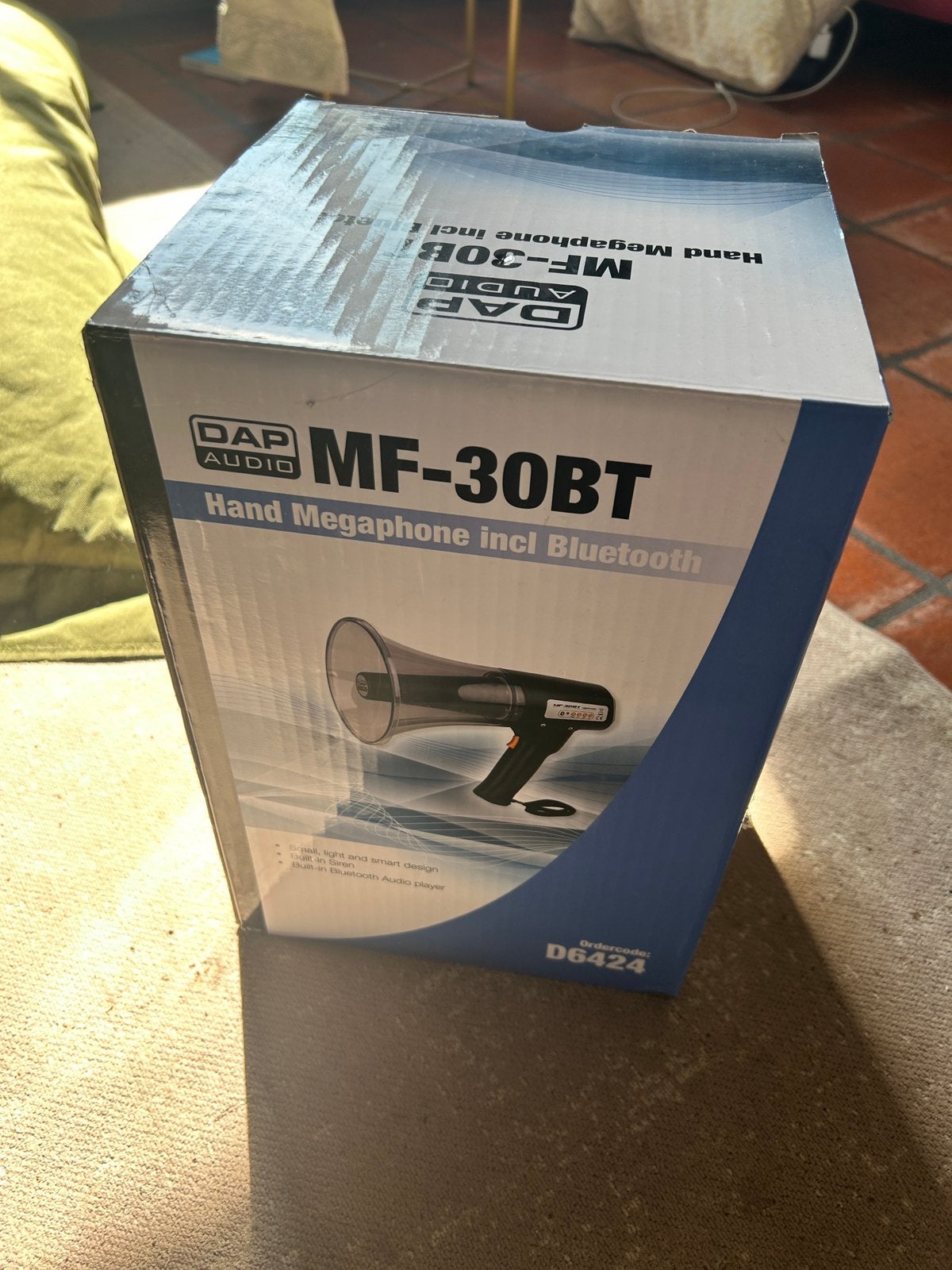 DAP Audio MF-30BT Bluetooth Megafoon | nieuw | Incl. doos, Enlèvement ou Envoi