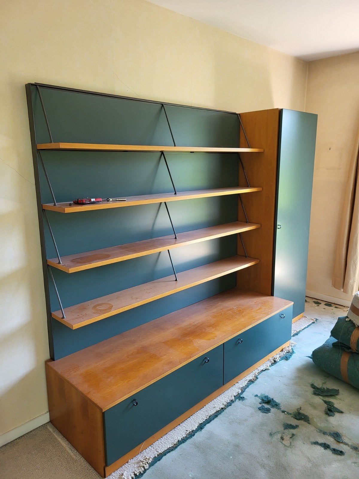 Meuble bibliothèque, 200 cm ou plus, Enlèvement, 200 cm ou plus, Autres essences de bois