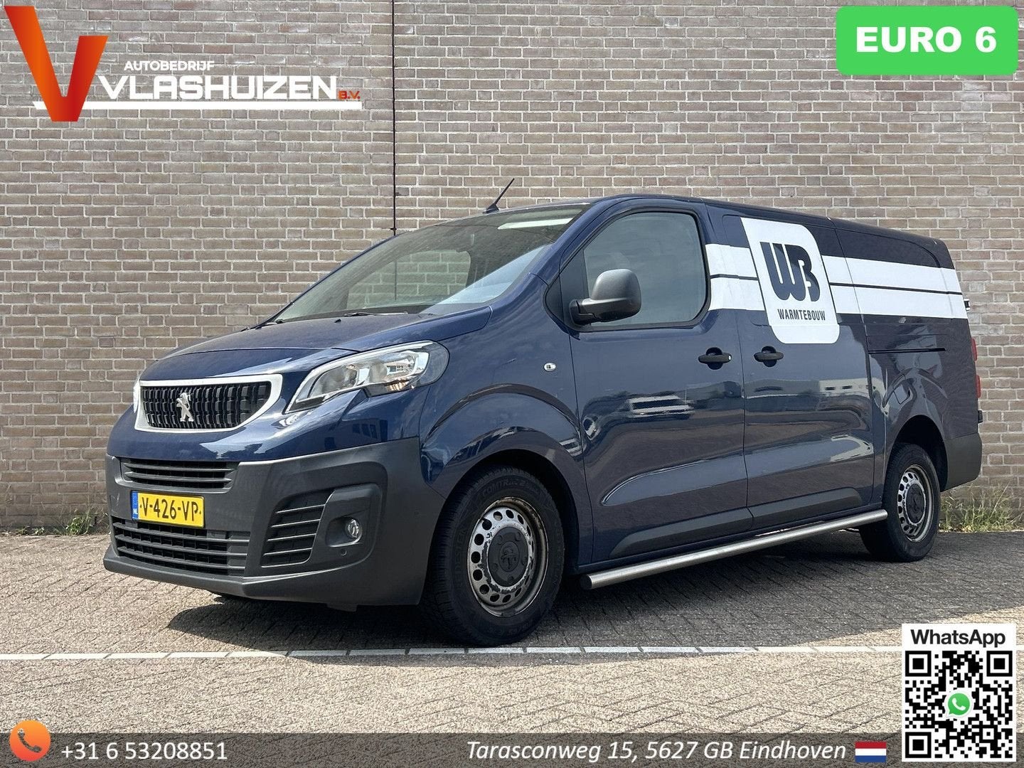 Peugeot Expert 231L 2.0 BlueHDI 120 Premium | € 5.950,- NETT, Auto's, Bestelwagens en Lichte vracht, Blauw, Bedrijf, Te koop, 139 g/km