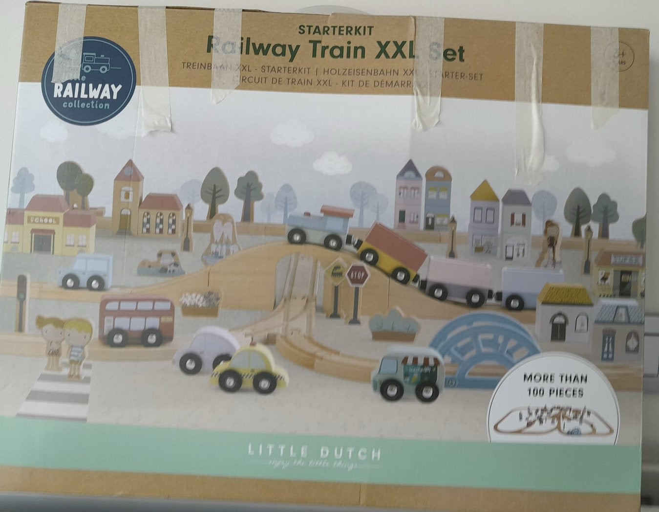 Houten speelgoed trein, Kinderen en Baby's, Ophalen