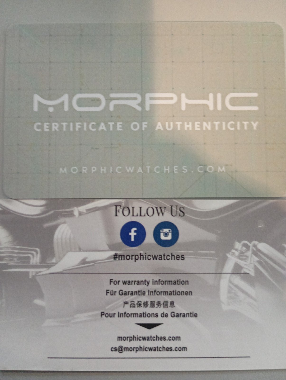 Morphlc horloge, Enlèvement