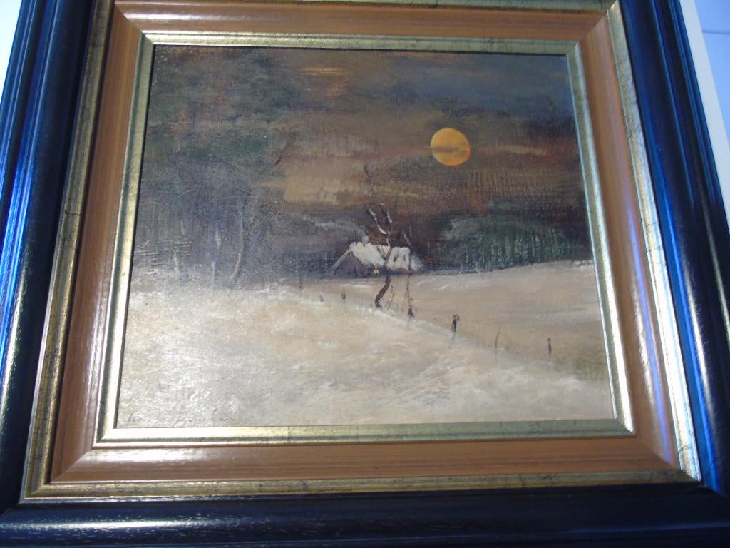 Originele schilderij Leon Engelen (geen reproductie !!!), Antiek en Kunst, Ophalen