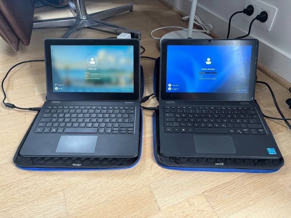 2x Dell Latitude 3120 laptops, Informatique & Logiciels, Ordinateurs portables Windows, Utilisé, 10 pouces ou moins, SSD, 8 GB