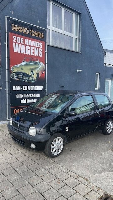 Renault Twingo 1.2 Benzine Euro4 Panoramisch Dak, Twingo, Zwart, Leder, Bedrijf