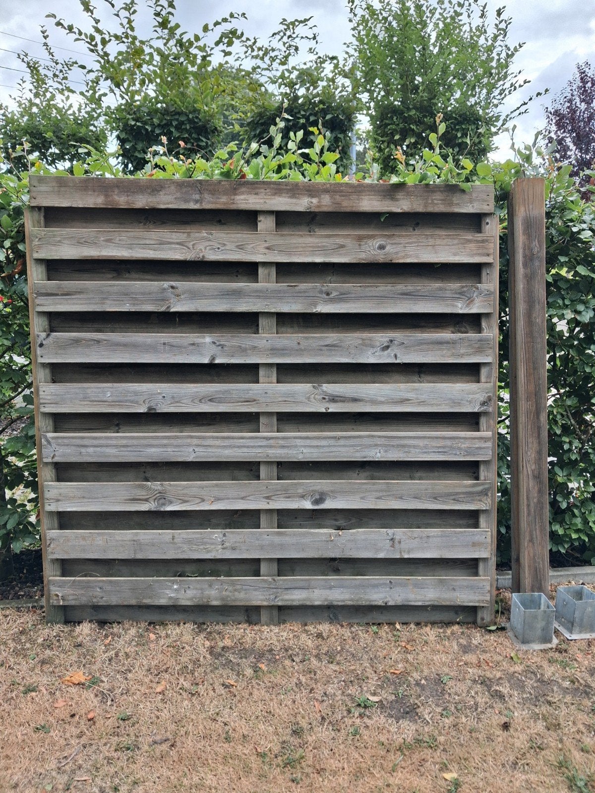 Stevige tuinschermen, Tuin en Terras, Schuttingen, Ophalen
