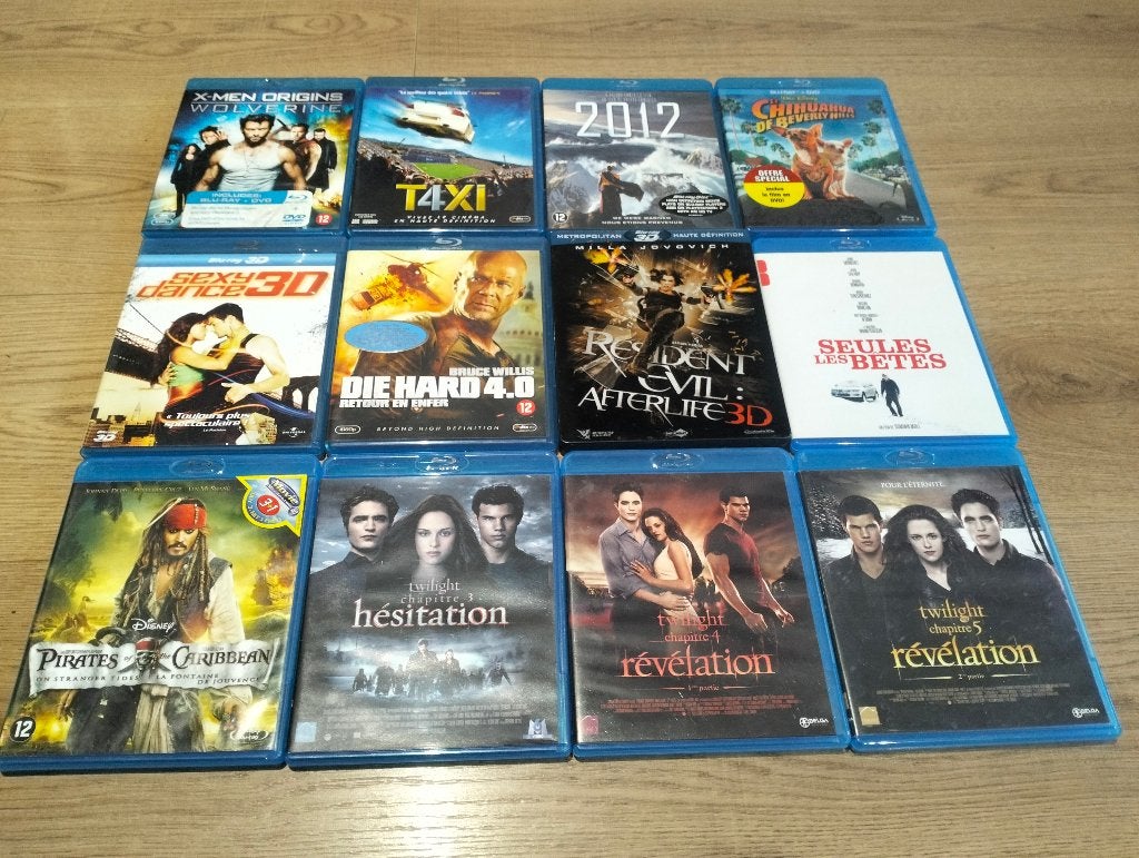 Lot Blu-ray, Ophalen of Verzenden, Gebruikt