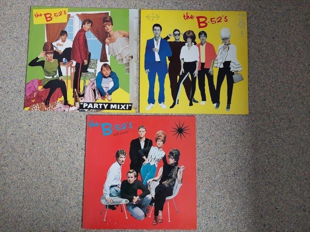 Collectie vinyl platen B 52's, Enlèvement ou Envoi, Comme neuf