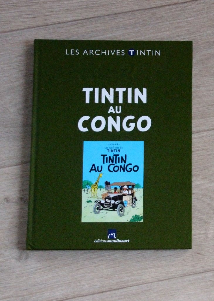 Les archives de Tintin au Congo Afrique - Hergé Kuifje, Verzenden, Kuifje, Zo goed als nieuw