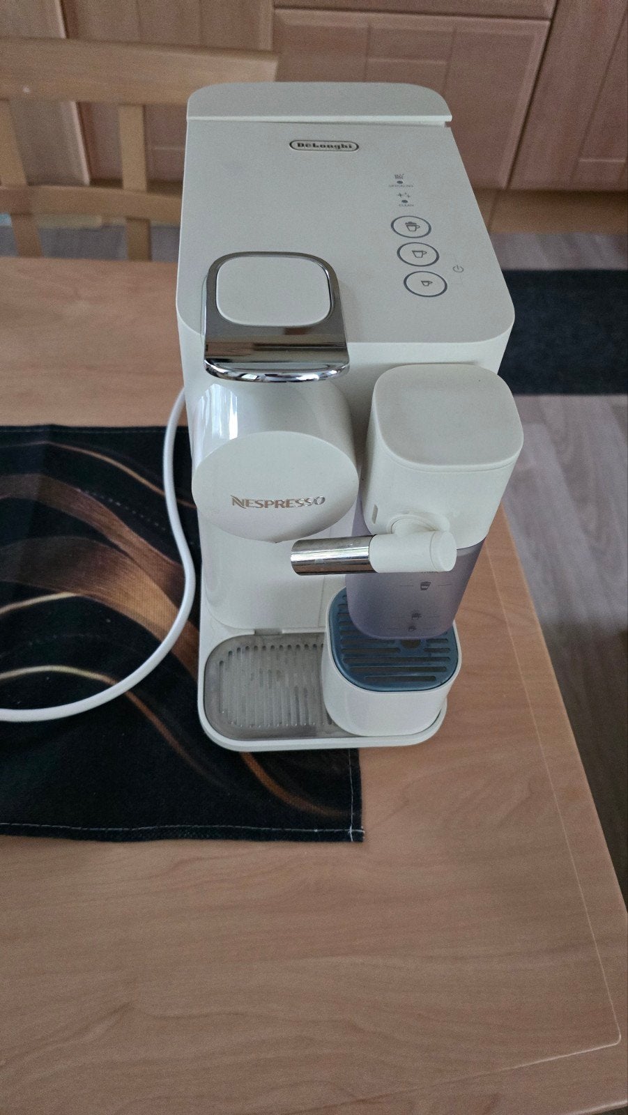 Delonghi Nespresso, Ophalen