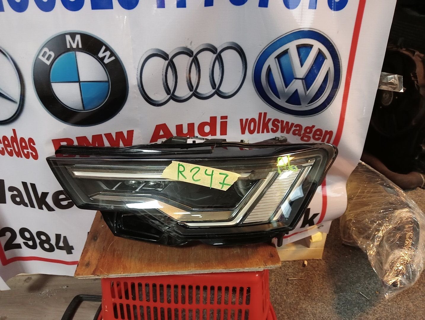 Audi A6 4K Matrix Koplamp Links 4k0941039, Gebruikt, -, -, -
