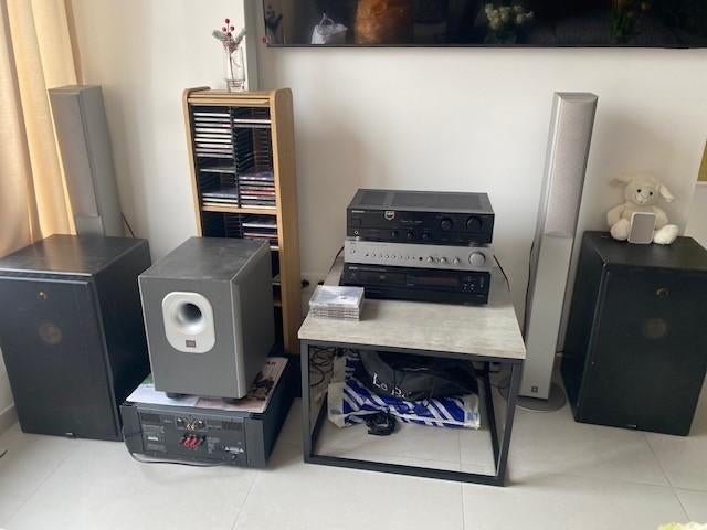 Canton 800 vloerstaande speakers, Ophalen