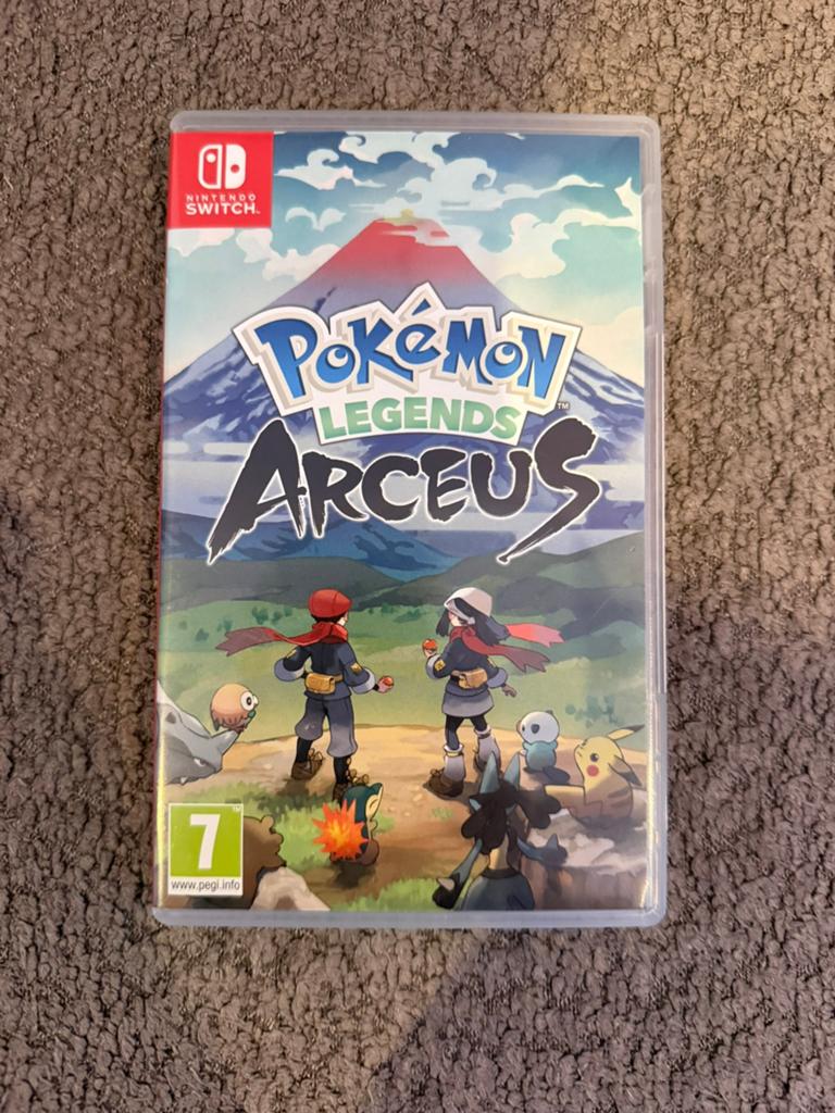 Pokemon Arceus Nintendo Switch, Games en Spelcomputers, Ophalen, Zo goed als nieuw