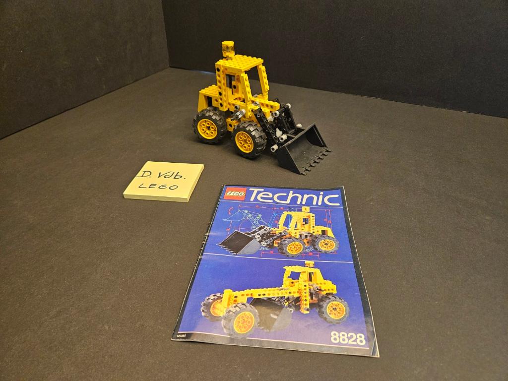 LEGO Technic 8828 Front End Loader, Lego, Inclusief instructies, Ophalen of Verzenden, Zo goed als nieuw