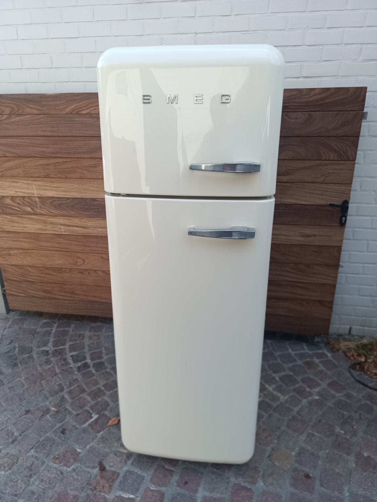 SMEG koelkast diepvries, Ophalen
