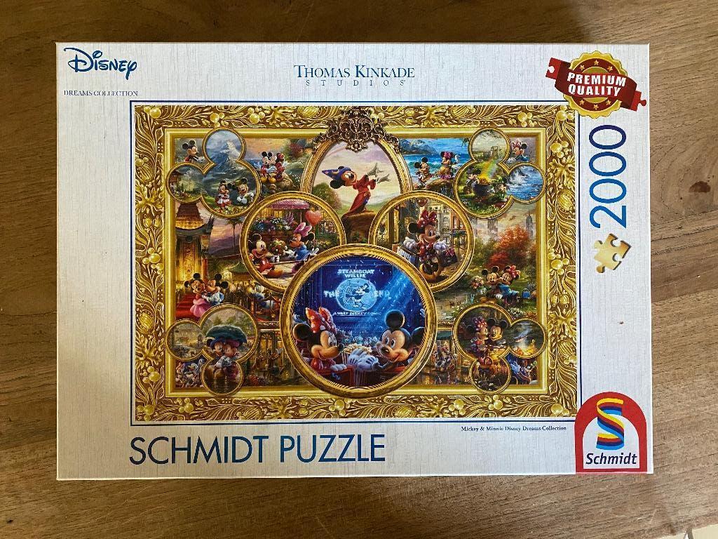Schmidt puzzel, Hobby en Vrije tijd, Ophalen, Meer dan 1500 stukjes, Zo goed als nieuw, Legpuzzel