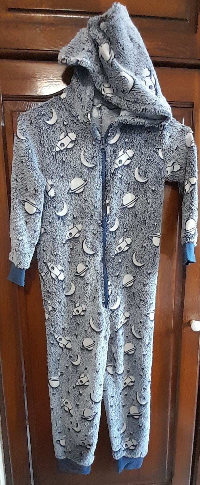 Onsie Ruimte maat 110/116 (D5), Enfants & Bébés, Enlèvement ou Envoi, Utilisé, Garçon