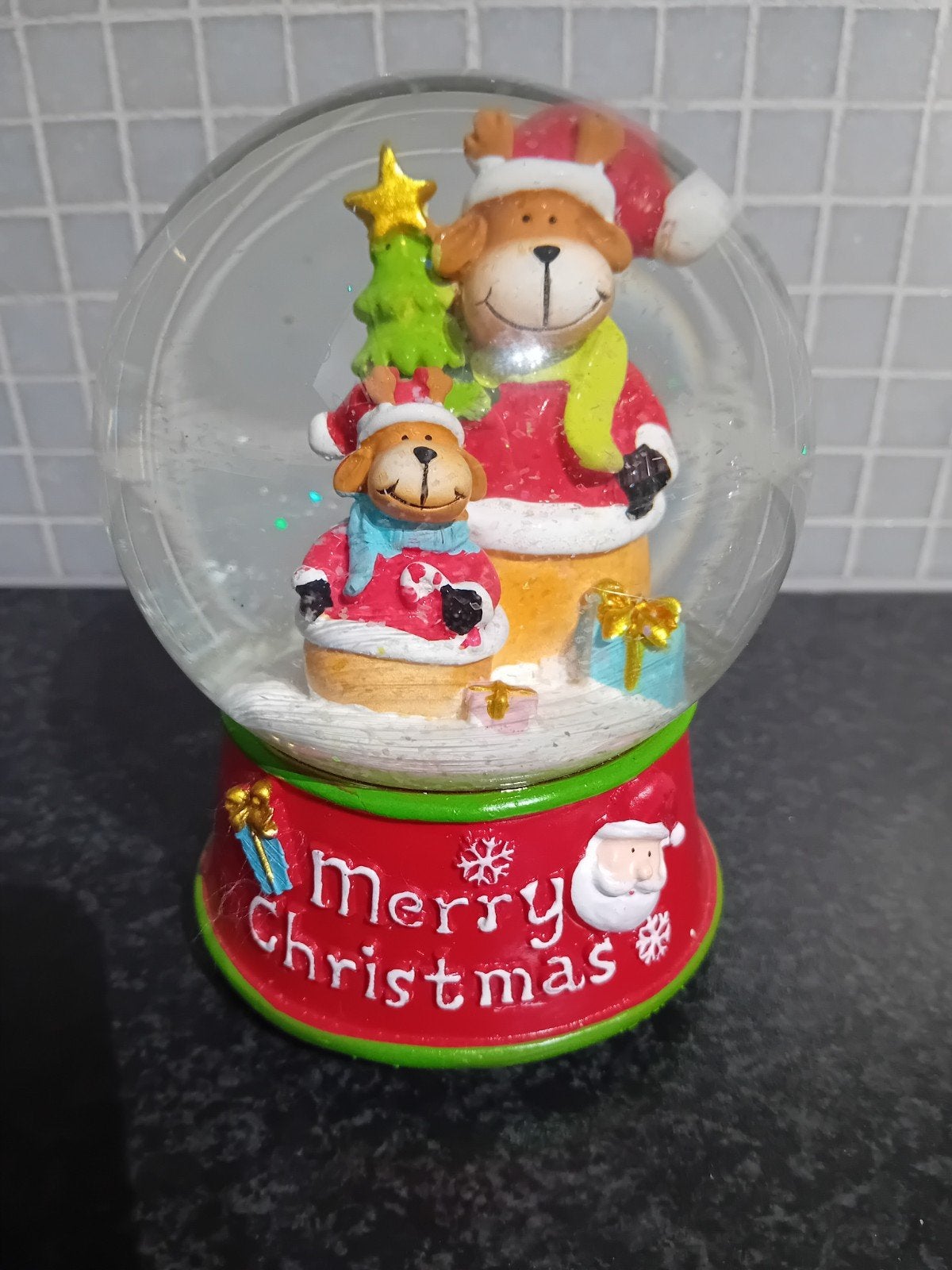 kerstdecoratie sneeuwbol, Diversen, Kerst, Ophalen