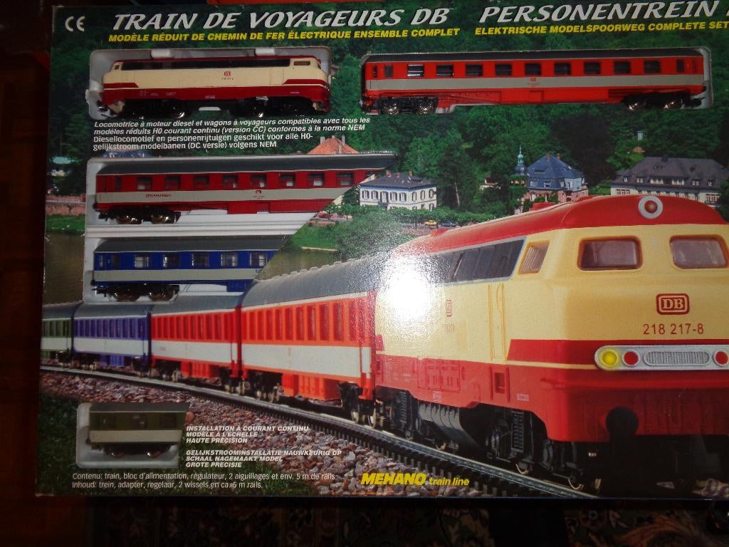 Mehano trein, Ophalen, Gebruikt