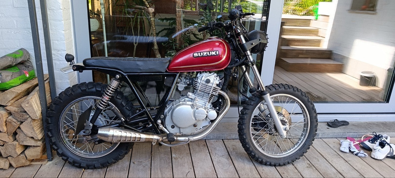 GN250 Scrambler custom, Motos, Particulier, 249 cm³