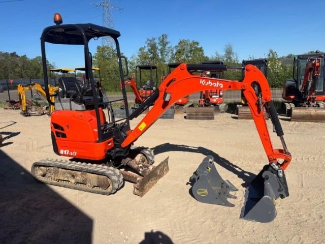 mini-pelle Kubota U17-3 (2 461 heures), Enlèvement, Excavatrice