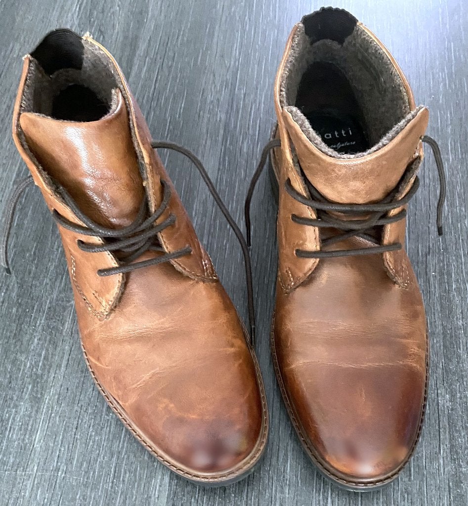 Hoge herenschoen, lichtbruin, Bugatti, maat 43, Kleding | Heren, Schoenen, Ophalen, Bugatti, Bruin, Boots