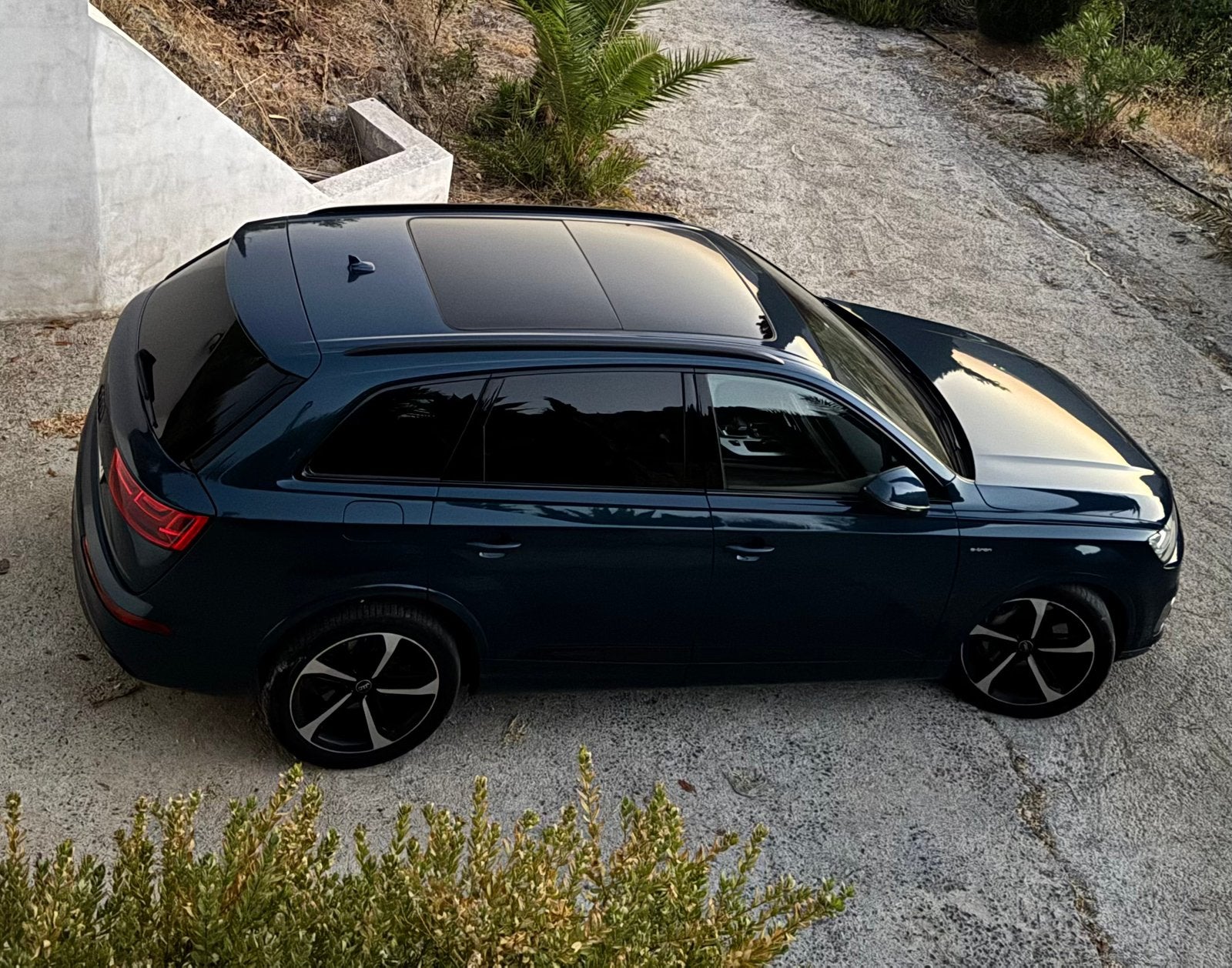Super Audi Q7 S line hybride diesel volledige opties, Auto's, Audi, Particulier, Q7, 360° camera, 4x4, ABS, Achteruitrijcamera