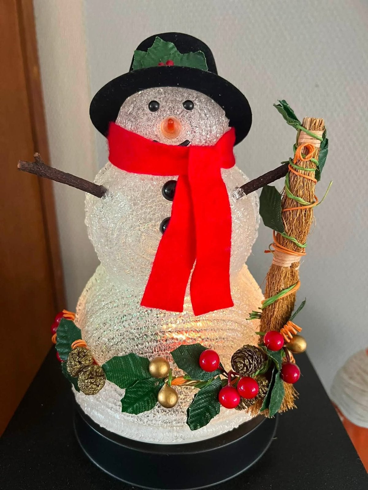 Te koop sneeuw man  kerst, Ophalen, Zo goed als nieuw
