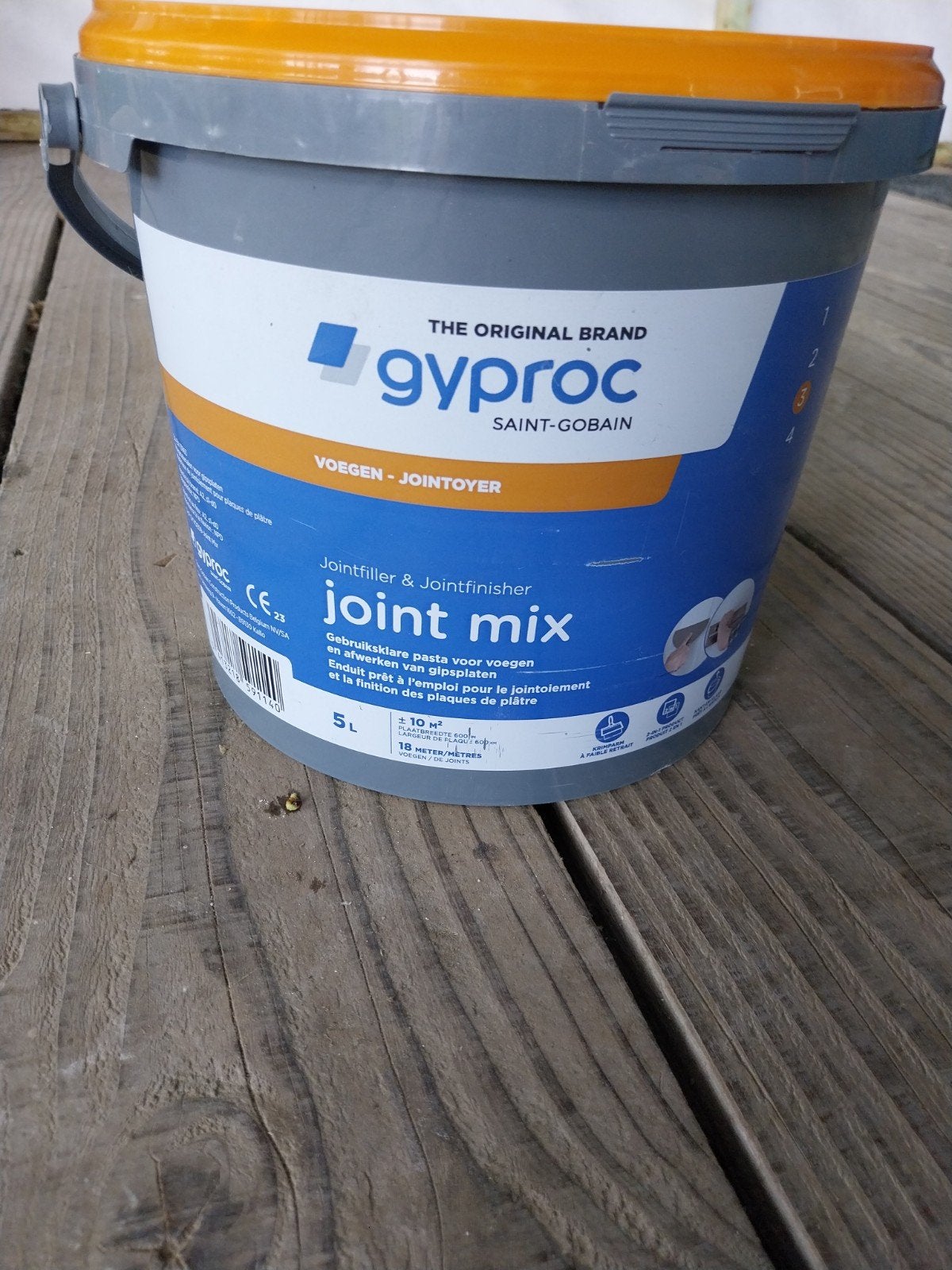 GYPROC joint mix emmer 5 liter, Doe-het-zelf en Bouw, Ophalen