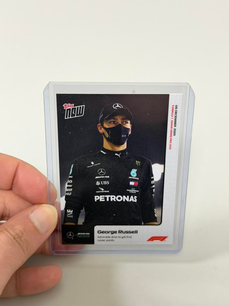 Topps Now F1 2020 #19 George Russell RC Mercedes formule 1, Ophalen of Verzenden, Nieuw, Formule 1